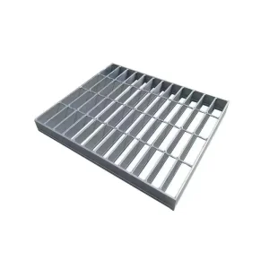 Galvanized Steel Grating Heavy duty Metal Floor Drain Grille Square Bar Grille