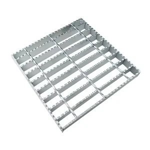 Galvanized Steel Grating Platform Walkway Toe Plate with Kick Plate