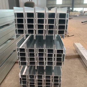 Galvanized Steel H Post Universal Column for Australia Concrete Sleepers Retaining Wall AS/NZS Hot Rolled Cut Welded Bended