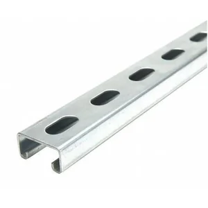 Galvanized Steel Half Slotted Strut Channel for Building Structure