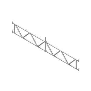Galvanized Steel Lattice Girder Spigot for Ringlock Scaffolding Layher System 1000kg Load Capacity Q235 Q345 Steel 4.26 8.52m