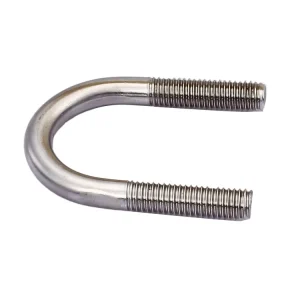 Galvanized Steel M6 U Bolts Multiple Length Vehicle Trailer Frame Fixing Components