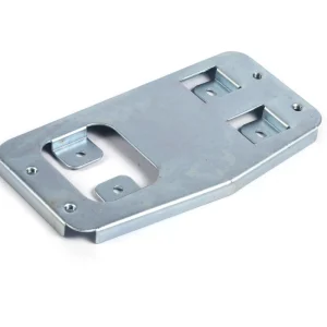 Galvanized Steel Mounting Base Plate Suitable for Motor Pump Control Box Assembly Custom Stamped Metal Parts