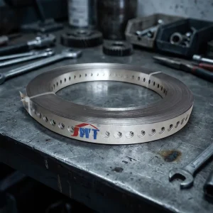 Galvanized Steel Perforated Bracing Strap Hot Dipped Metal Strapping Band for Building Structural Fixing
