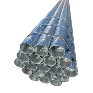 Galvanized Steel Pipe Gi Round Tube ERW Hot Rolled Finish for Scaffolding Fencing Water Oil Gas