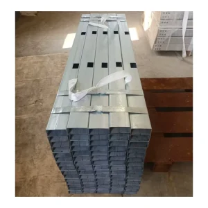 Galvanized Steel Pipe Welded Base Plate Custom Steel Fabriaction