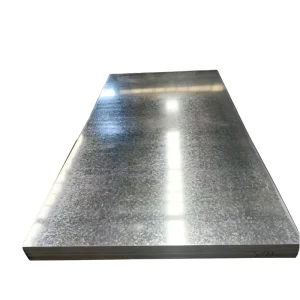 Galvanized Steel Plate 0.3mm-12mm Zinc Coated Sheet Custom Size for Metal Processing