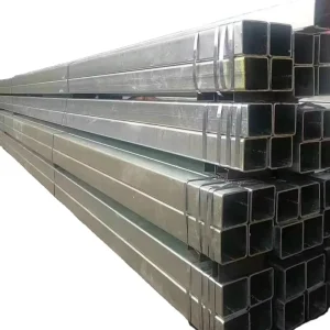 Galvanized Steel Rectangular Pipe 40x40x2.5mm Galvanized square Tube Weight Cold Formed Price Rectangular Steel Tube