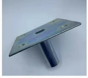 Galvanized Steel Round Tube Base Plate for Scaffolding Jack