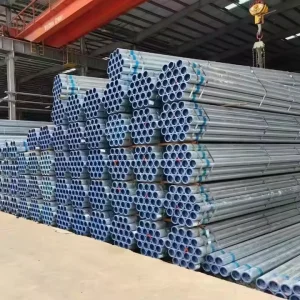Galvanized Steel Round Tube High Quality Structural Galvanized Steel Pipe Manufacturer Factory