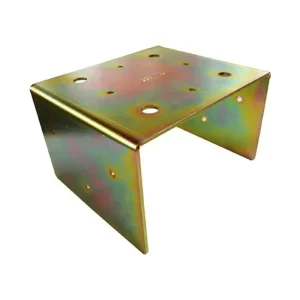 Galvanized Steel Sheet Metal Enclosure Carbon Steel Powder Coated and Painted Stamping Bending Color Zinc Plating Connector