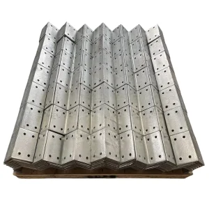 Galvanized Steel Structural Angle Bracket 10mm L Shape Heavy Duty Steel Corner Bracket Metal Angle Connector for Construction