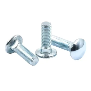Galvanized Steel Structural Big Head Carriage Bolt Zinc Plated Titanium Alloy