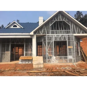 Galvanized Steel Structure Multi Story Building Hotel Apartment Resort House Large Project Build