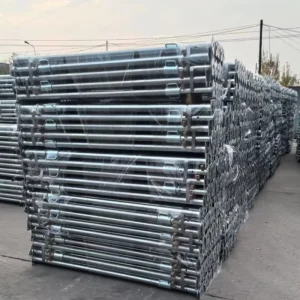 Galvanized Steel Support Column for Outdoor Rust Resistance