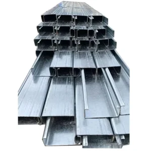 Galvanized Steel c Profiles Price List Cold Formed U Purlin 2×3 Galvanized Channel Steel