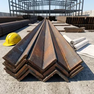 Galvanized Structural Low Carbon Q235 Q345 Equal Angle Iron Building Support GB Standard Factory
