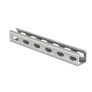 Galvanized Strut Channel 41mmx41mm and Double Combined Unistrut in 41x82mm Seismic Bracing Seismic Bracket
