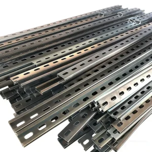 Galvanized Strut Steel 41x41C Channel Seismic Bracket Galvanized Steel Unistrut U C Channel Steel China Factory Direct