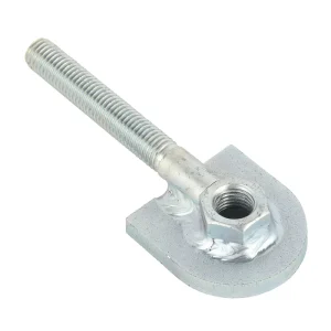 Galvanized U Bent Plate Welded Bolt Assembly CNC Machined Hex Nut Weld Base Stud Sheet Metal Cabinet Fix Support Screw