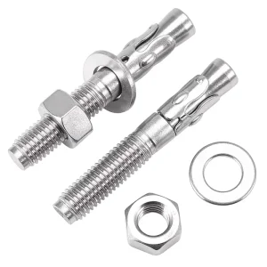 Galvanized Wedge Anchor Carbon Steel Expansion Bolt for Concrete Fixing