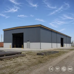 Galvanized Welded Frame Steel Truss Steel Structure Factory Warehouse Building