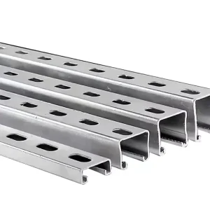Galvanized c Type Channel Steel Beams c Purlin Steel Structural Building Perforated c Purlin