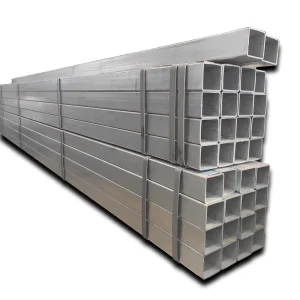Galvanized square Pipes Gi Rectangular Tube MS square Tube 2 Inch 3 Inch 15 Inch Galvanized Hollow Section square