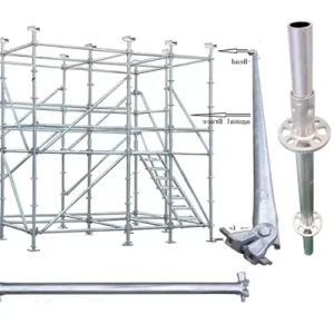 Galvanizers Modular Steel Frame Tower Ringlock Scaffolding Parts