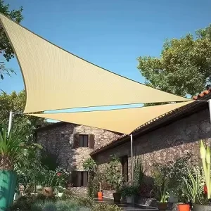 Garden Waterproof Sun Shading Sail with UV Blockage Shade Sail for Outdoor Backyard Swimming Pool and Patio
