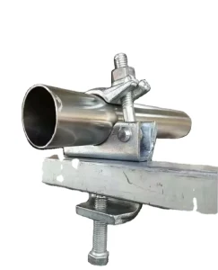 Girder Clamp Half Steel Galvanized Construction Scaffolding Coupler Drop Forged Casting Fixed Bracing Wedged Ladder Parts