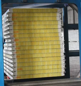 Glass Fiber Cotton Board Soundproof Glass Wool Wall Sandwich Panel
