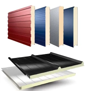 Glass Wall Sandwich Panel Color Steel Metal Board Insulated Partition and Ceiling
