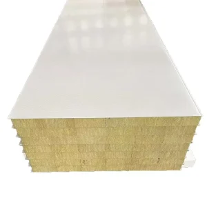 Glass Wool Alternative Rock Wool Panel with PU Edge Sealing for Insulation