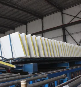 Glass Wool Sandwich Panel Production Line for Zinc Coated Sandwich Panels