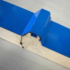 Glass Wool Sandwich Roof Panel Acoustic Thermal Insulation Panel for Commercial Industrial Steel Buildings
