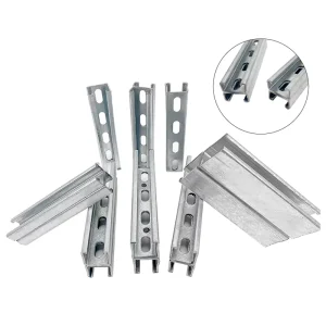 Good Quality HDG Stainless Steel Unistrut Channel Strut Fittings C Shape Modern Design Decoration Accessories