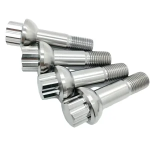 Grade 8.8 Dacromet Finish Carbon Steel Hex Head Bolt and Nut Assembly for Building
