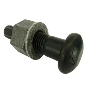 Grade Zinc Cap Head Bolts for Steel Structure Connection Round Head Design