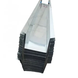Greenhouse Connected Commercial Rain Gutter Roof Rainwater Collector Seamless Drainage Ditch Pipe Tube Galvanized Gutters