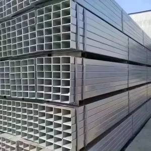 Greenhouse Zinc Coated Gi Tube Square Galvanized Carbon Steel Pipe Iron Rectangular Tube Structure Square Galvanized Pipe