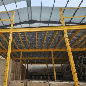 Guangdong Foshan Manufacturer Warehouse Mezzanine Racks Customized Steel Mezzanine with Racks Easy Installation