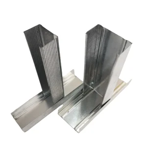 Gypsum Ceiling Galvanized Profile Light Gauge Gi Steel Wall Drywall Metal Track Stud Channel Partition Frame