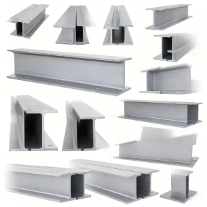 H Beam Price GB Standard Steel Profile Hot Rolled Welded H Beam / Steel H-beam Sizes