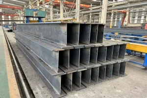H beam Hot rolled Welded Galvanized Steel H beam Products Q235B Q355B Grade Structure Construction Use ASTM Standard