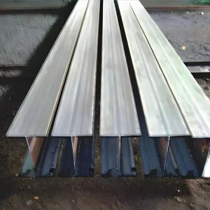 H beam S235 S275 S355 Q345 Hot rolled Welded H shaped Building Steel Structure Beam with Cutting and Bending Service