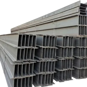 H beams For Steel Structure Bridges Heavy Duty Welding Bending Cutting Services Q235 Q355 Grades ASTM GB Standards