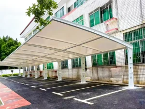 H-shaped Steel Hot-Dip Galvanized Photovoltaic Carport with Enhanced Wind Snow Resistance for Residential & Commercial Use