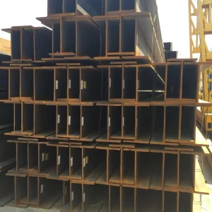 H steel Is Applied in Building Structures for Load bearing Parts Like Columns Beams and Frames
