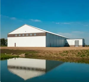 H350 High Efficiency Pre engineered Steel Sandwich Panel Warehouse Corrosion Resistant 5+ Year Warranty 121+